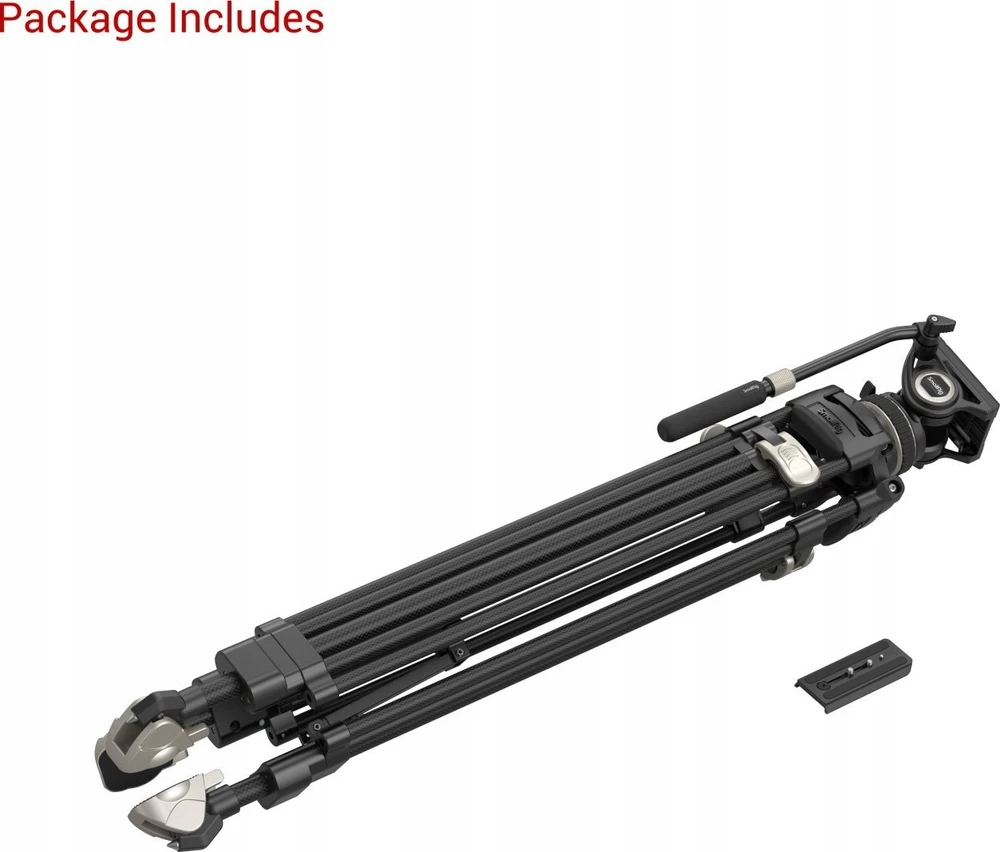 SMALLRIG 3989 HEAVY-DUTY CARBON FIBER VIDEO TRIPOD KIT FREEBLAZER