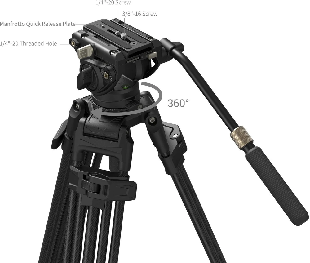Statyw SmallRig Heavy-Duty Tripod Kit AD-80S (5111)