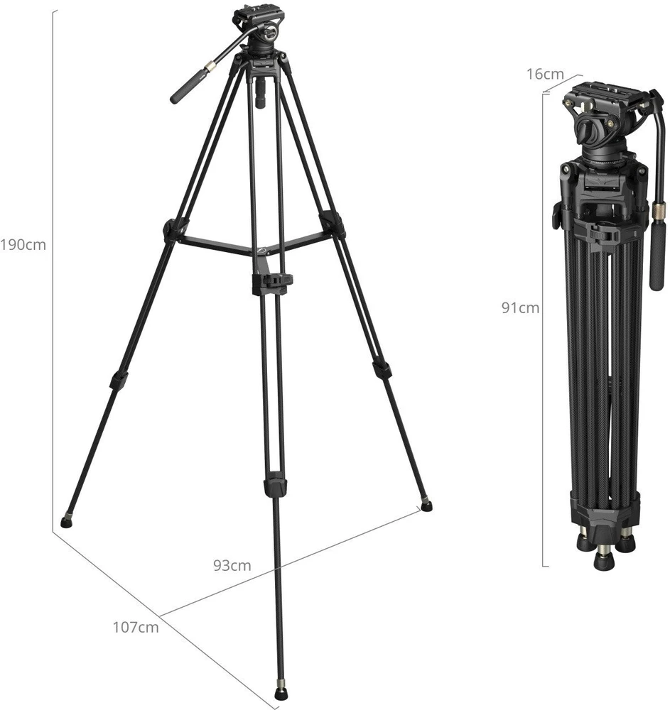 Statyw SmallRig Heavy-Duty Tripod Kit AD-80S (5111)