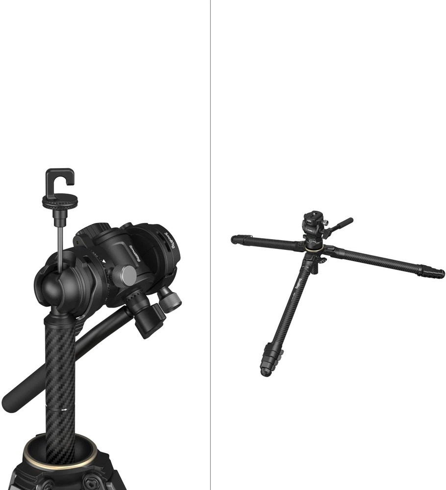 SmallRig 5028 Portable Carbon Fiber Travel Tripod Kit