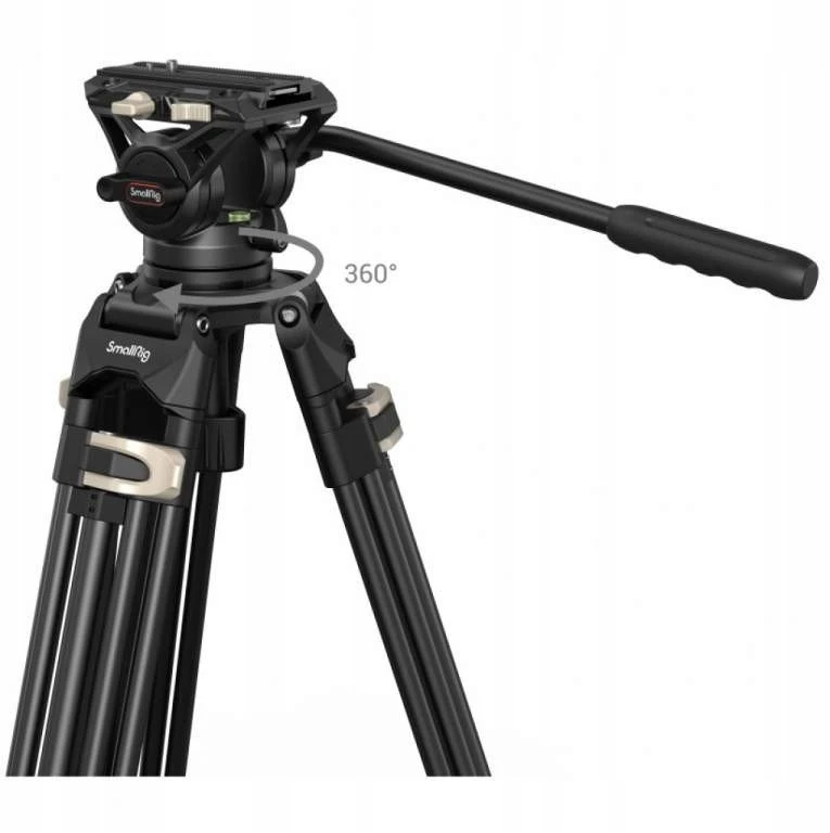 „SmallRig 3751“ tvirtas trikojis su skysčio galvute, AD 01