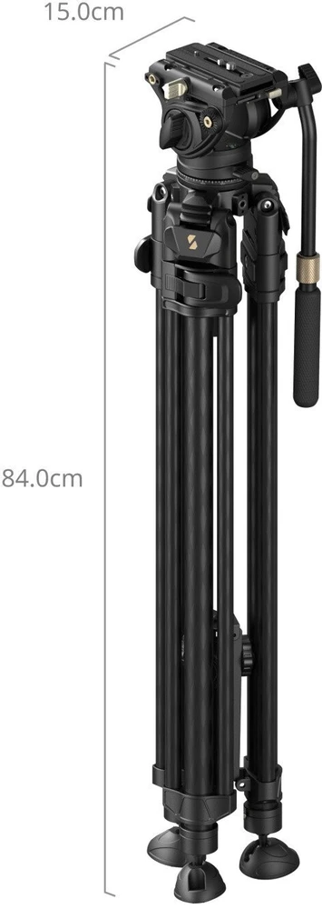 Statyw SmallRig Video Carbon Fiber Tripod Kit AD-50 Max (5201)