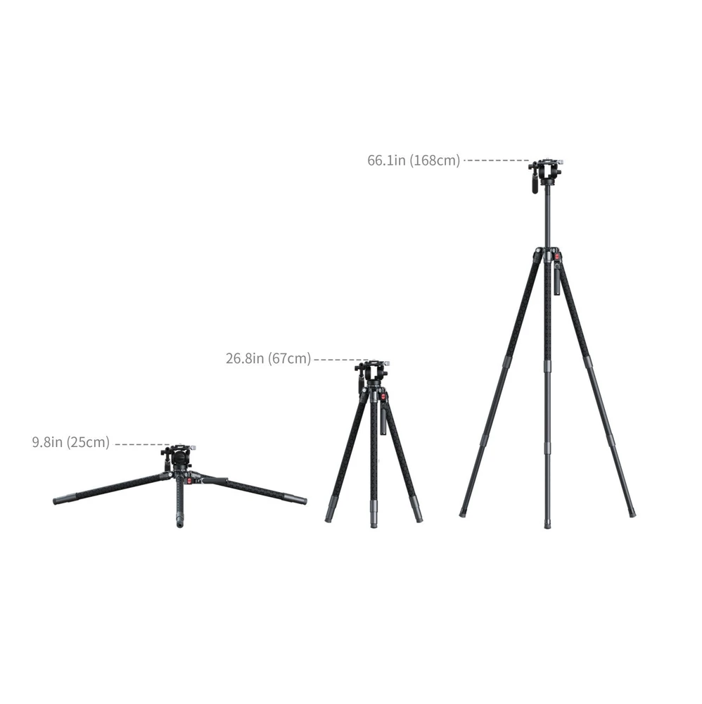 SmallRig 5305 x Potato Jet TRIBEX SE Hydraulic Tripod