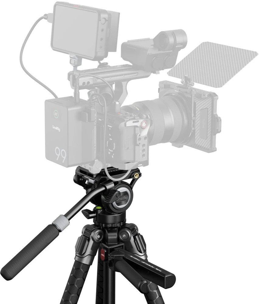 SmallRig 5305 x Potato Jet TRIBEX SE Hydraulic Tripod