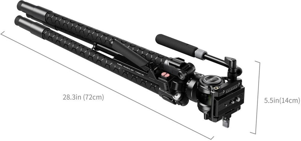 SmallRig 5305 x Potato Jet TRIBEX SE Hydraulic Tripod