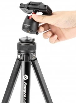Trikojis - Fotopro DIGI-500 161.5cm 3kg Talpa Juodas
