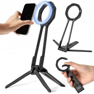 Stovas - Fotopro SY-367 Kompaktiškas Mini Stovas su Magnetiniu Tvirtinimu Juodas