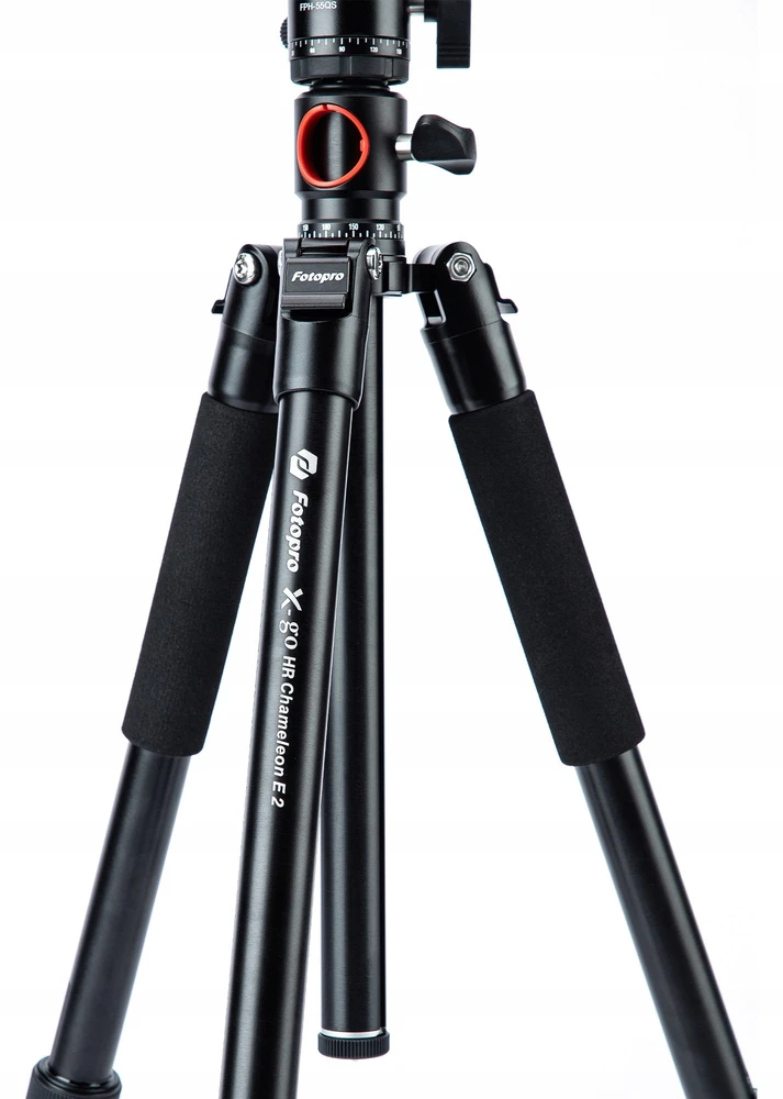 Kameros trikojis - Fotopro X-go HR Chameleon E2 8kg 13.4-158.7cm Monopod Juodas