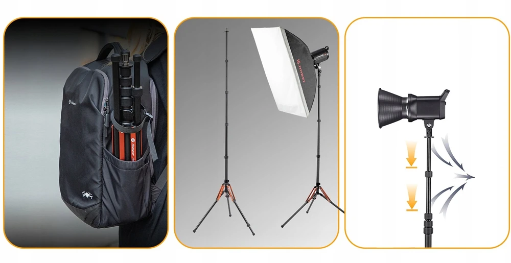 Statyvas Statyvas apšvietimui Fotopro TR-02A