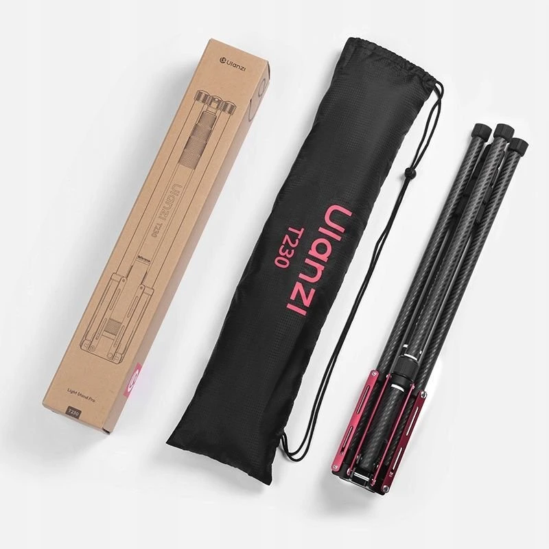 Apšvietimo stovas - Ulanzi T230 Light Stand Pro (anglies pluoštas, 230 cm, 5kg)