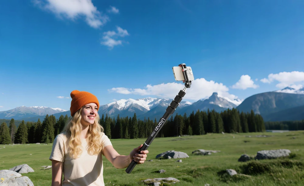 Apšvietimo stovas - Ulanzi T230 Light Stand Pro (anglies pluoštas, 230 cm, 5kg)