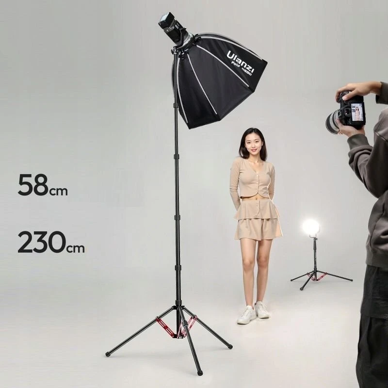 Apšvietimo stovas - Ulanzi T230 Light Stand Pro (anglies pluoštas, 230 cm, 5kg)