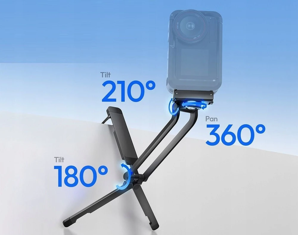 Ulanzi magnetinis mini trikojis su rankena Dji Osmo Action 3 4 5 Pro Mantis Ma70 / C115 (SB11993)
