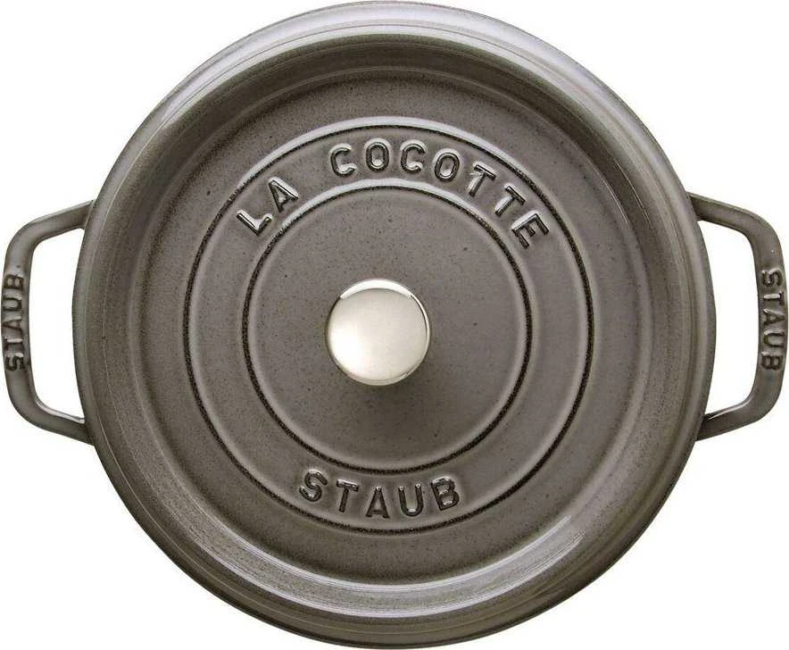 Zwilling STAUB Ketaus apvalus puodas 40500-246-0 3,8l grafitas