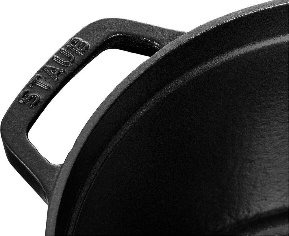Zwilling STAUB Apvalus aukštas ketaus puodas LA COCOTTE 4,8 l, juodas