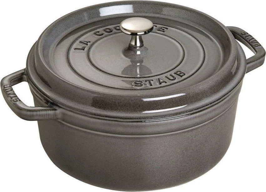 Zwilling STAUB Ketaus apvalus puodas 40500-246-0 3,8l grafitas