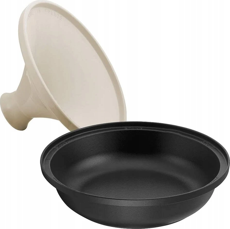 STAUB Verschiedene Dulkių tagine 20cm apvalus kremas, ketaus