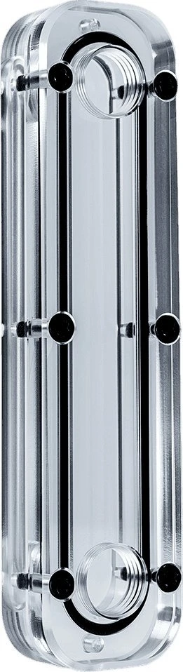 Stealkey Cubetube 120mm skaidrus akrilinis rezervuaras
