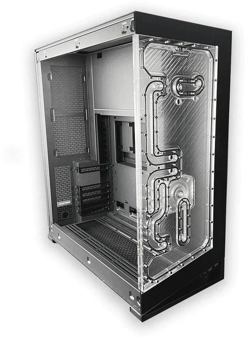 „Stealkey Customs Phanteks NV7 x Stealkey Distroplate“, RGB, Ø10, baltas