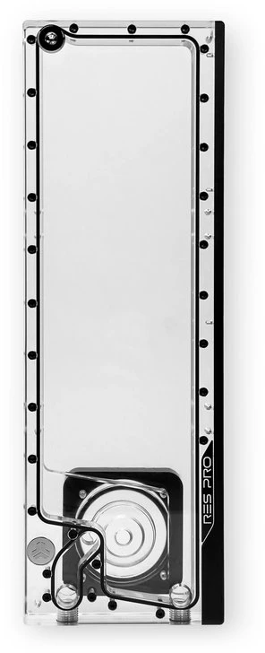 „Stealkey Customs SC ResPro 360 D5/DDC D-RGB“ rezervuaras, akrilinis, skaidrus, 360 mm