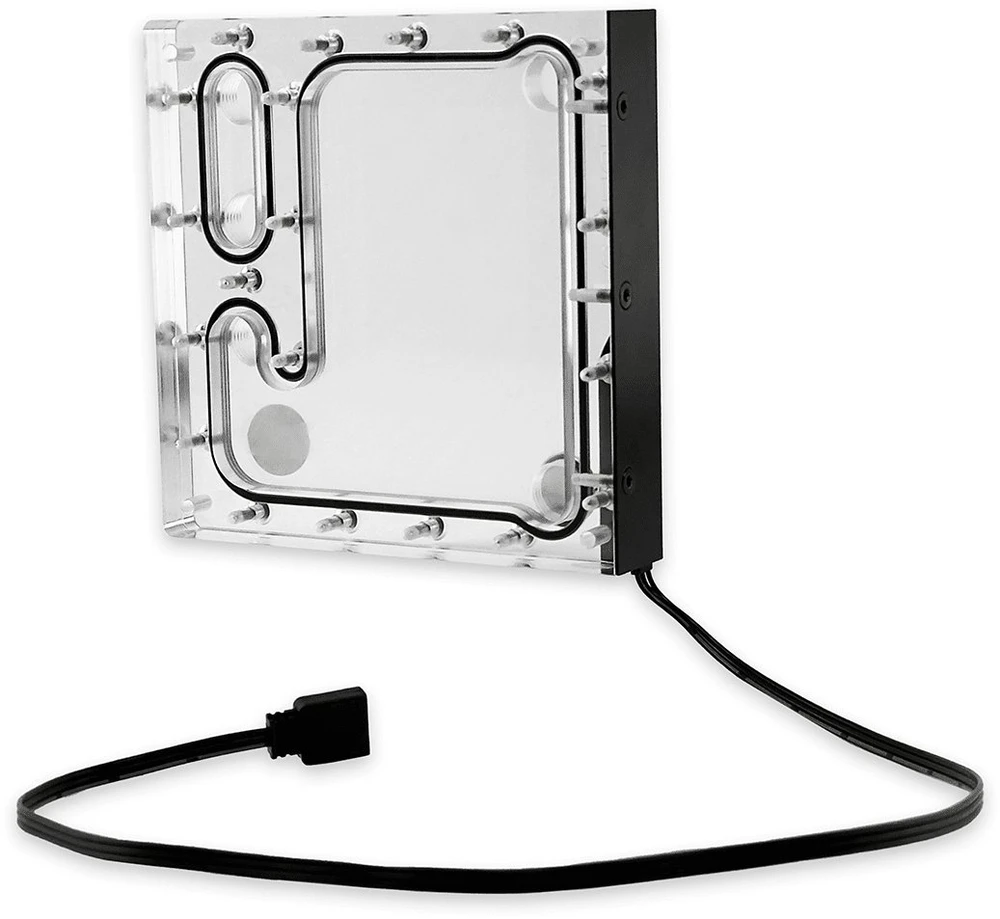 „Stealkey Customs SC 120 Light Distroplate“, D-RGB, 120 mm