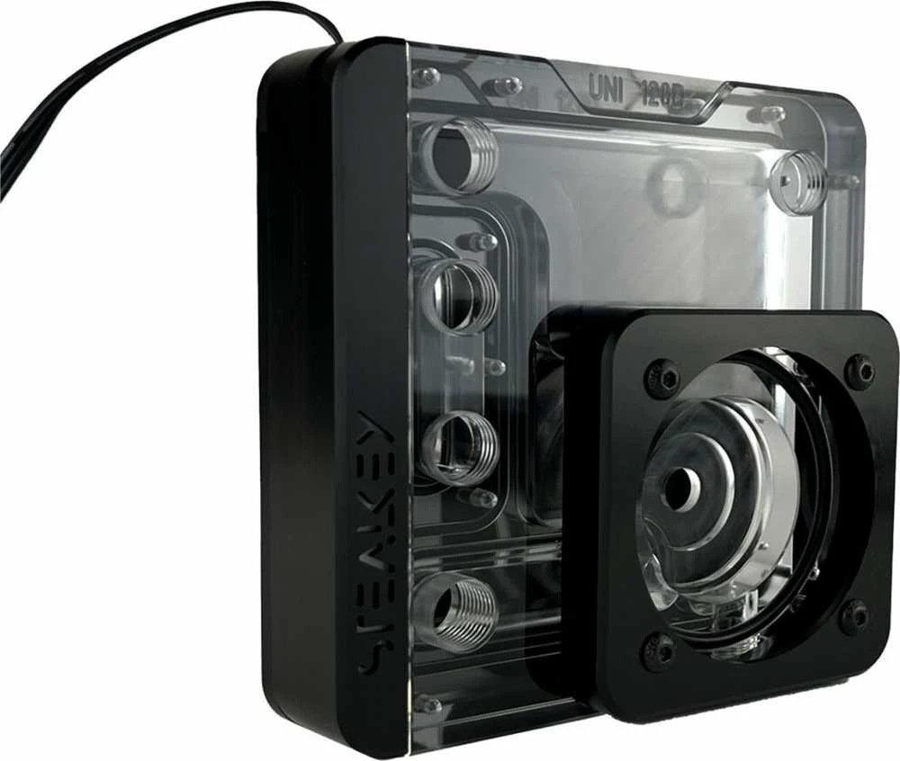 Stealkey Customs SK-UNI 120D Distroplate D-RGB – Juodas Edition