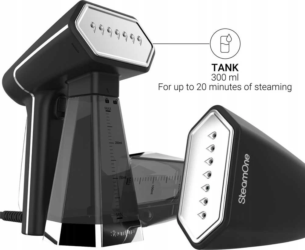 Drabužių garintuvas SteamOne SN300B+RP10, 2000 W