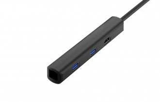 USB šakotuvas Newell Hub Newell 6 in 1 – grafito