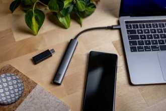 USB šakotuvas Newell Hub Newell 6 in 1 – grafito