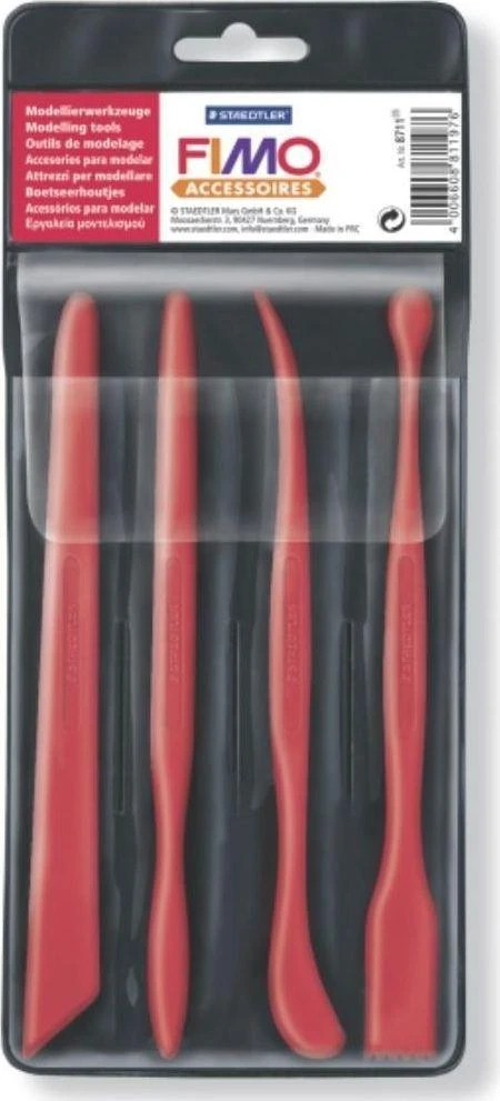 Modeliavimo įrankių rinkinys STAEDTLER Fimo, 4 vnt.