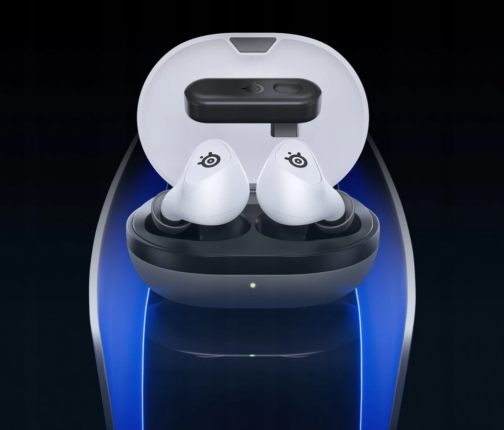 SteelSeries Arctis GameBuds belaidės ausinės skirtos PC/PS, Baltos