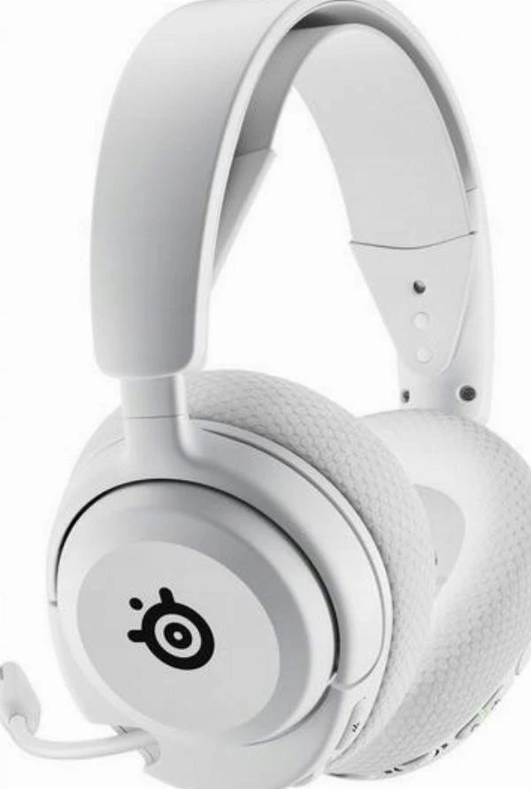 SteelSeries Ausinės Žaidimams | Arctis Nova 5P | Bluetooth | Over-ear | Mikrofonas | Noise canceling | Belaidės | Baltas
