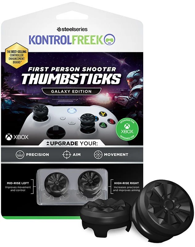 „SteelSeries Kontrolfreek FPS Galaxy“ žaidimų valdiklių rinkinys, skirtas „XBOX X|S/One“ | 6200-XBX | Juodas