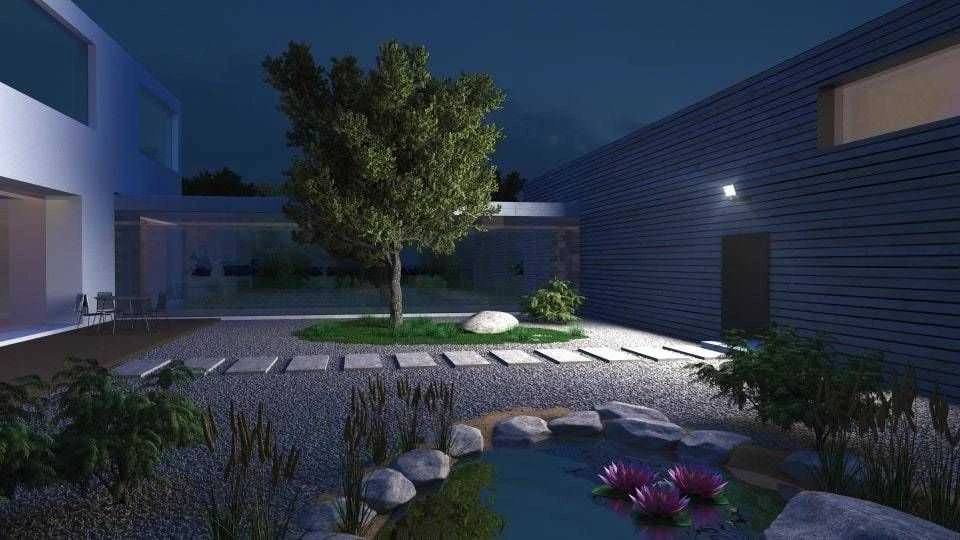 Steinel LED prožektorius 43W Steinel XLED One XL baltas