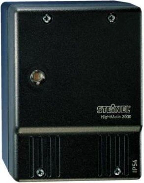 Sieninis šviestuvas STEINEL NightMatic 2000 Fotorelė (juoda)