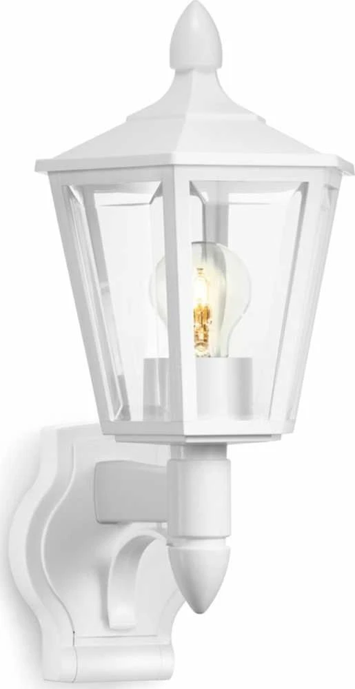 Lubinis šviestuvas Steinel Sieninis šviestuvas, sieninis šviestuvas l 15 m baltas 60w / e27 / plastikinis