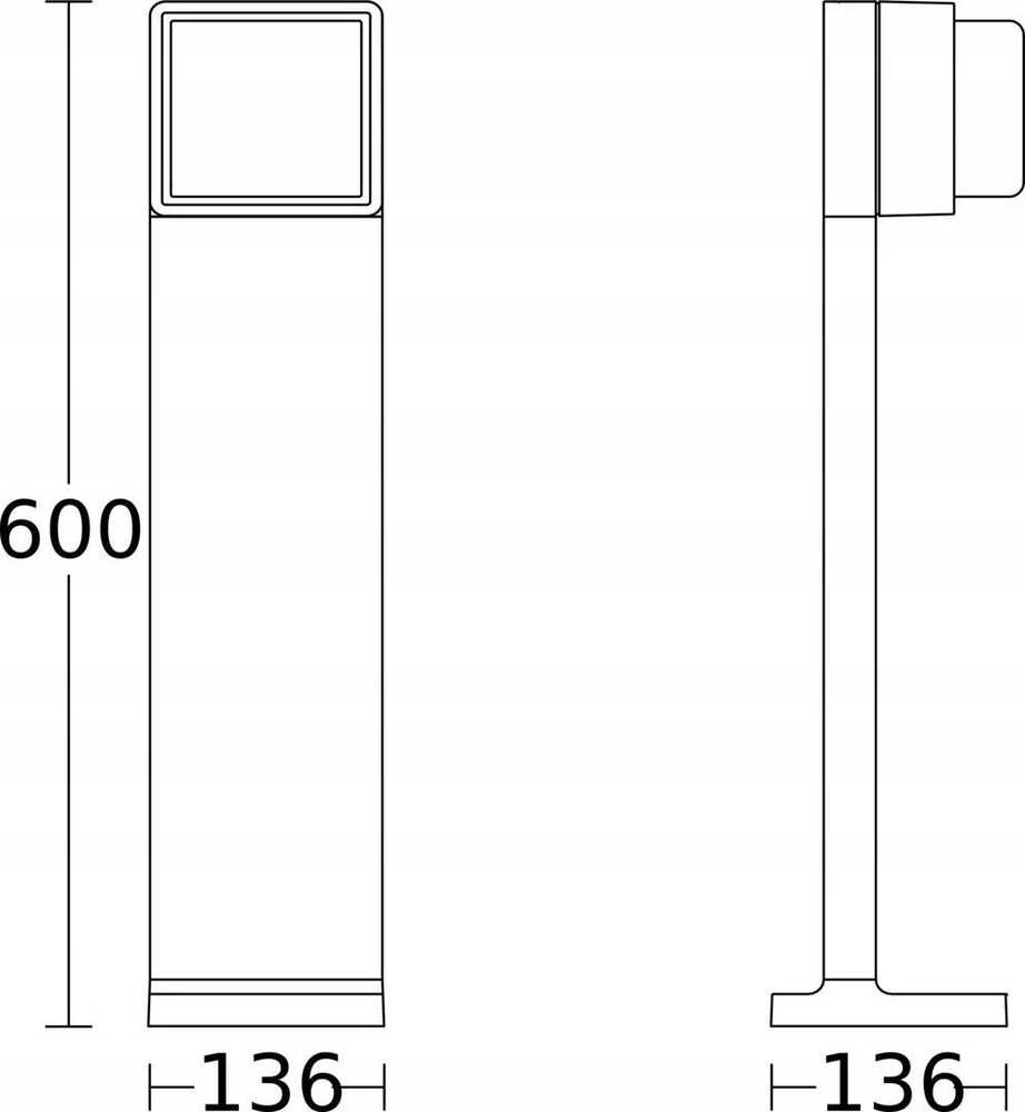 „Steinel“ POŠIAUSIS LEMPAS GL 85 SC 600