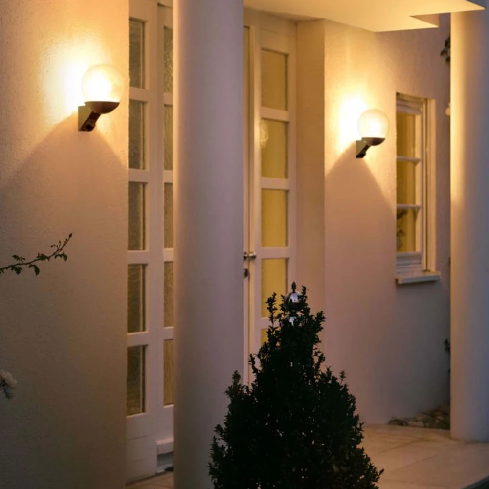 Sieninis šviestuvas Steinel Luminaire 60W L 585 S su antracito jutikliu (ST035723) - Steinel