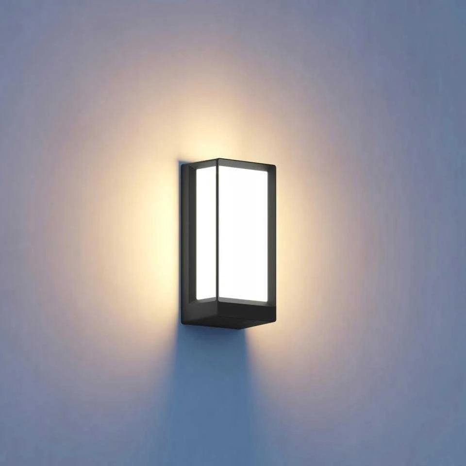 Steinel sieninis šviestuvas L42 C LED BLUETOOTH fasadinis šviestuvas 12.6W 990lm 3000K IP54 230V antracitas / aliuminis