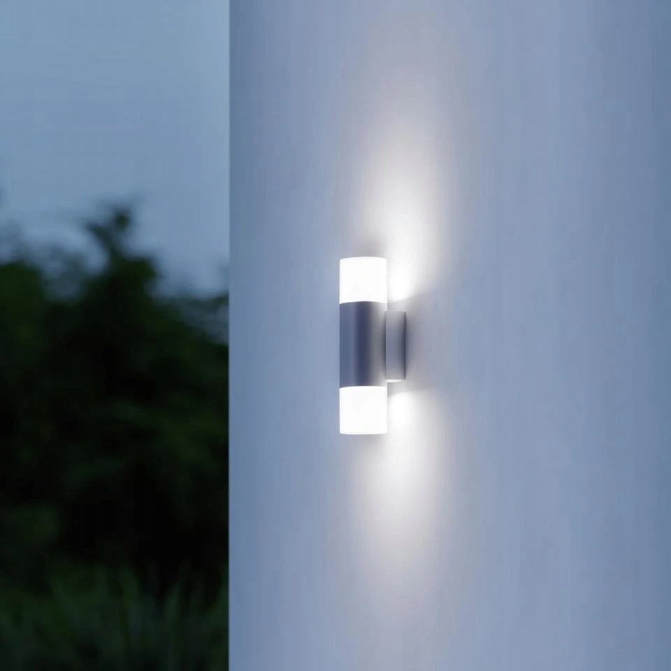 Steinel sieninis šviestuvas Lauko sieninis šviestuvas be jutiklioLED LIGHT L 910 antracitas