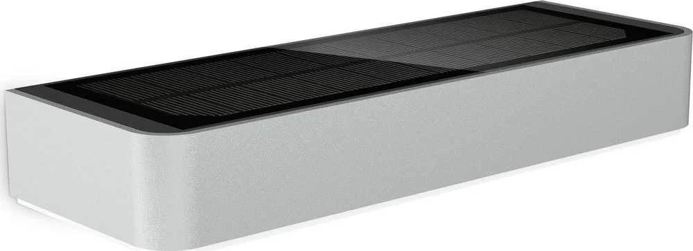 Steinel sieninis šviestuvas LED saulės šviestuvas 1,5W XSOLAR SOL-O su su sidabrine jutikliu (ST052652) - Steinel