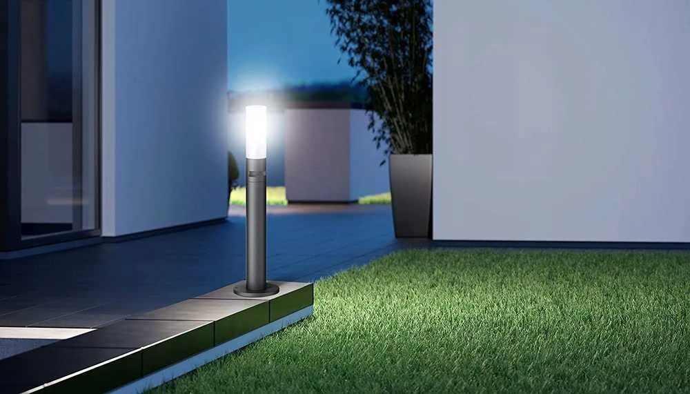 Sieninis šviestuvas Steinel LED sodo šviestuvas 8,7 W GL 65 LED su jutikliu