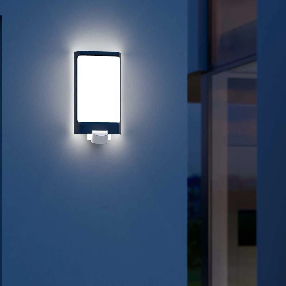 Steinel LED sieninis šviestuvas 7,5 W L 240 LED su jutikliu, antracito spalvos