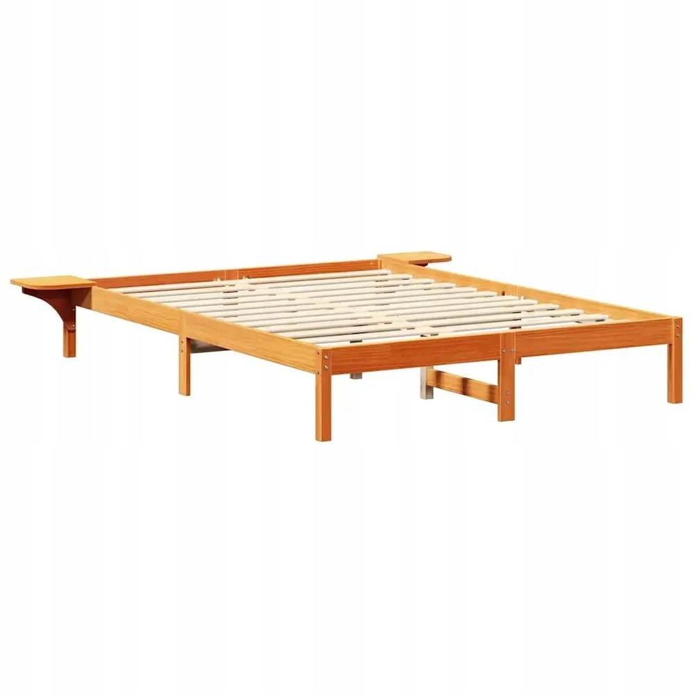 Lovos rėmas Vaško ruda 150 x 200 cm Kietos pušies mediena
