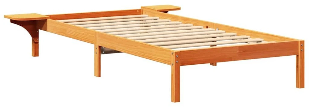 Lova Lovos rėmas Vaško ruda 75 x 190 cm Kietos pušies mediena