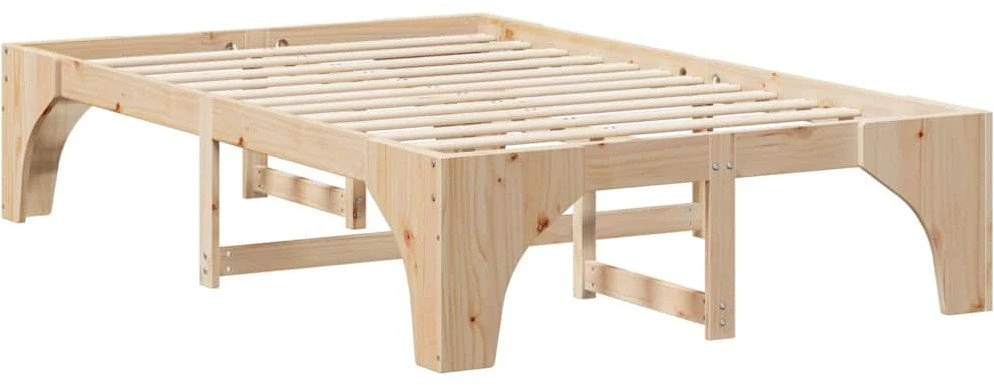 Lovos rėmas Ruda 140 x 190 cm Kietos pušies mediena
