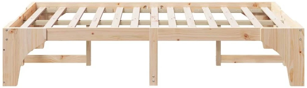 Lovos rėmas Ruda 140 x 190 cm Kietos pušies mediena