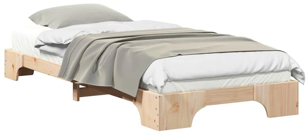Lova Lovos rėmas Ruda 100 x 210 cm Kietos pušies mediena
