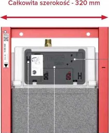 Potinkinis WC rėmas TECEbase 9400440