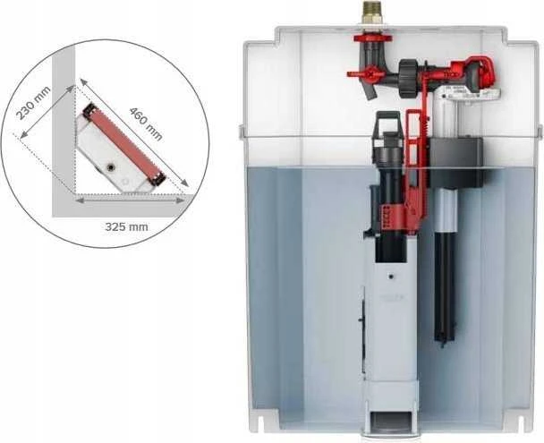 Potinkinis WC rėmas TECEbase 9400440